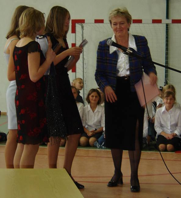 Oskara odebraa pani Ewa Wgrzecka