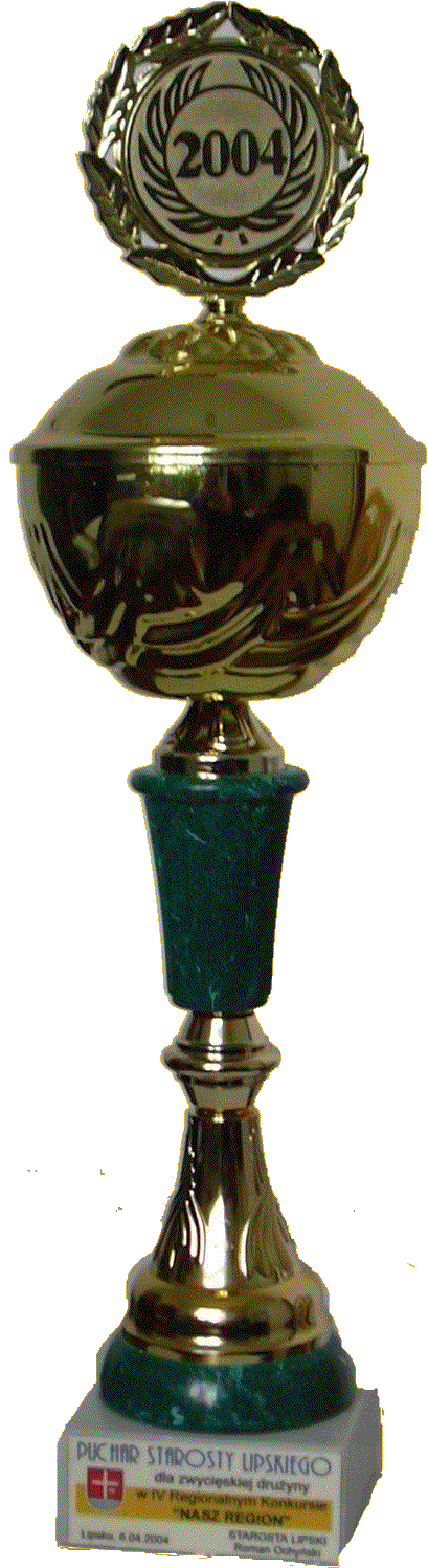 Za pierwsze miejsce w Konkurs Wiedzy o Regionie Lipskim 