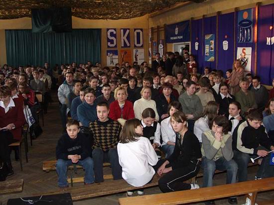 Podczas rozdania nagrd